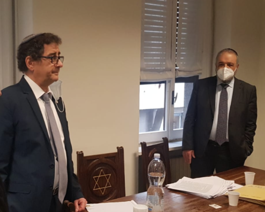 Torino ebraica, rav Ariel Finzi <br> il nuovo rabbino capo