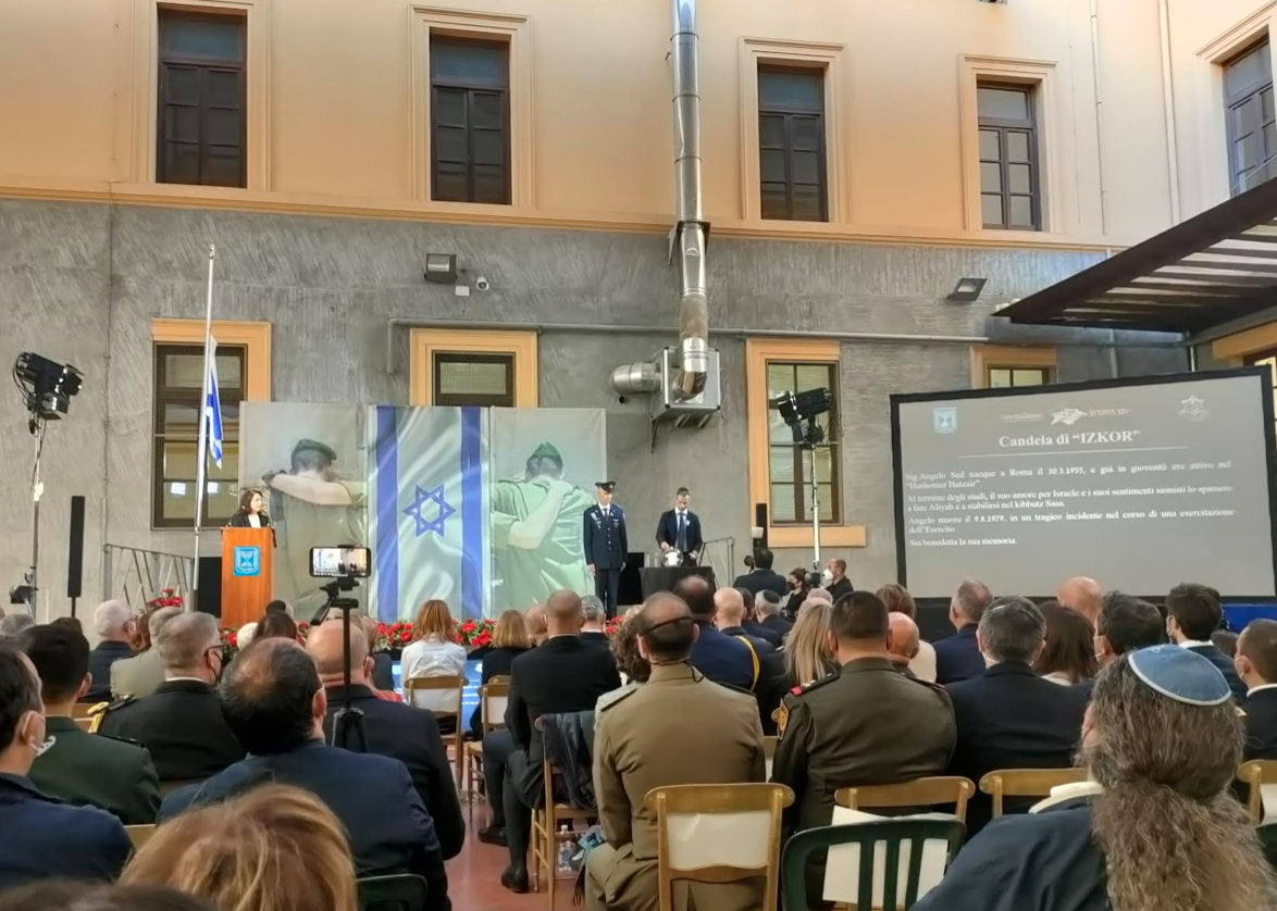 Yom HaZikaron, la cerimonia a Roma <br> “Il dolore ci ricorda <br> il dono della libertà”