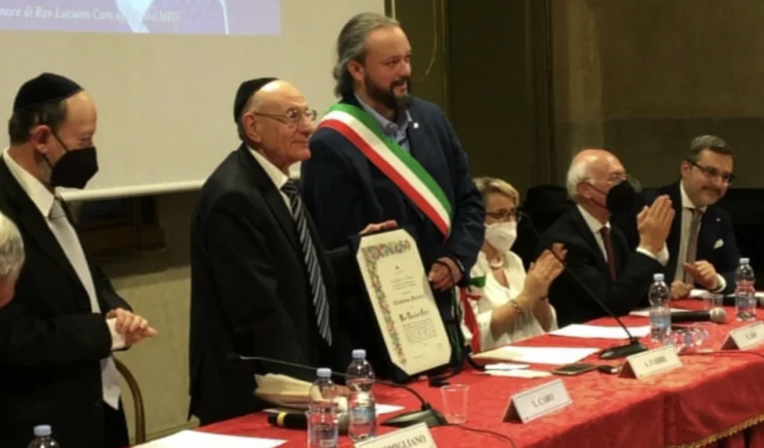 “Rav Luciano Caro, </br>ferrarese ad honorem”