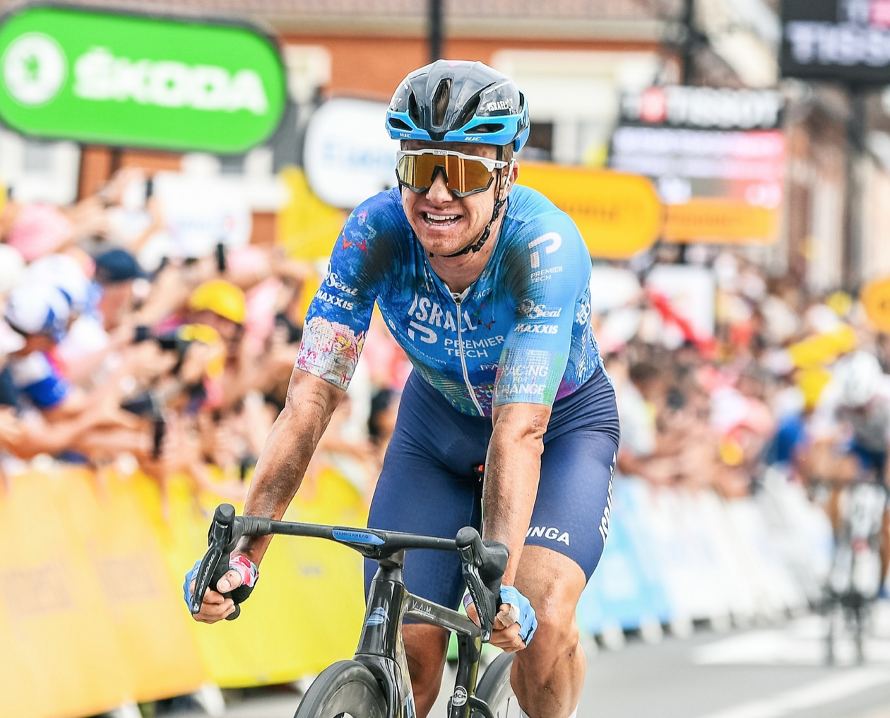 Tour de France, la squadra israeliana <br> vince sul traguardo più epico