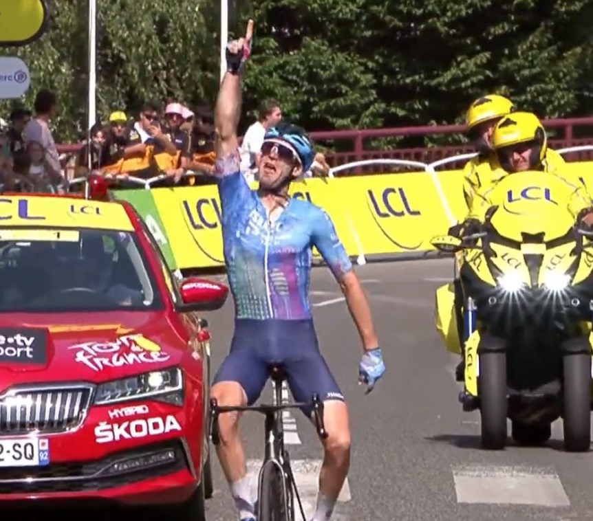 Tour de France, la squadra israeliana <br> protagonista di un’altra impresa