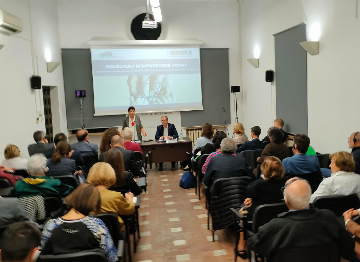La conferenza di Dina Porat a Roma <br> Memoria, una prospettiva globale
