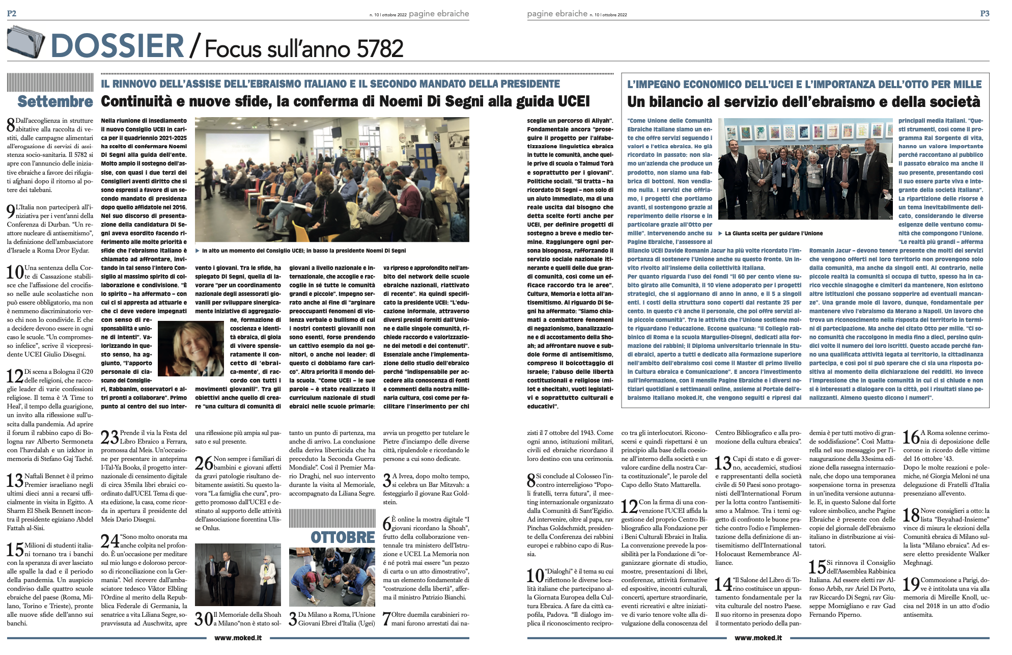 5782, l’anno della solidarietà