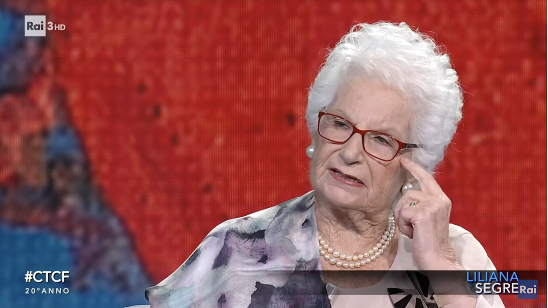 L’intervista a Liliana Segre <br> “Antifascismo, spero esista ancora”