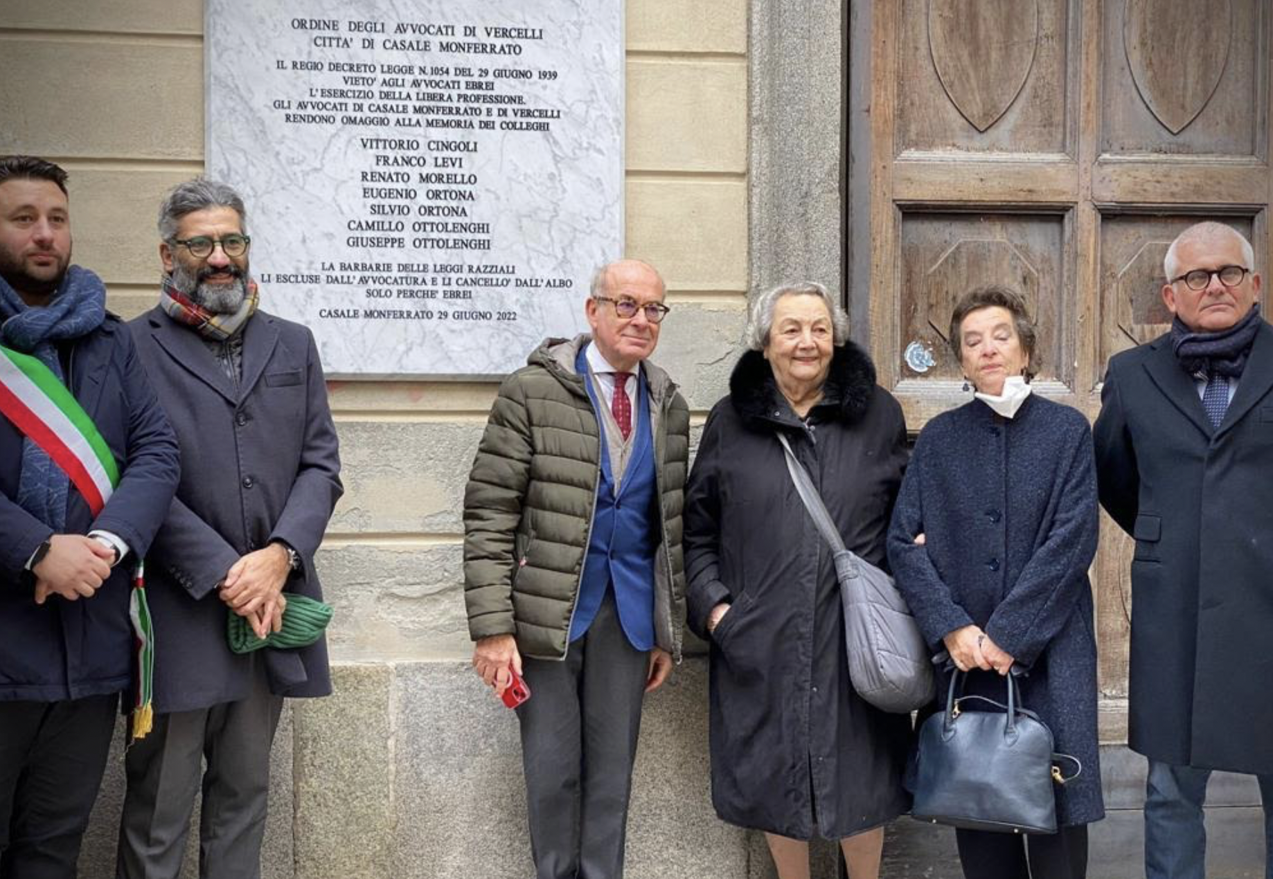 Casale e il ricordo degli avvocati espulsi <br> “Una ferita aperta da non dimenticare”