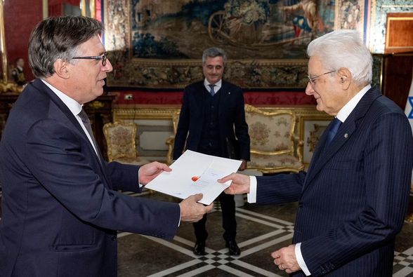 L’ambasciatore Bar da Mattarella <br> “Italia-Israele, relazioni eccellenti”