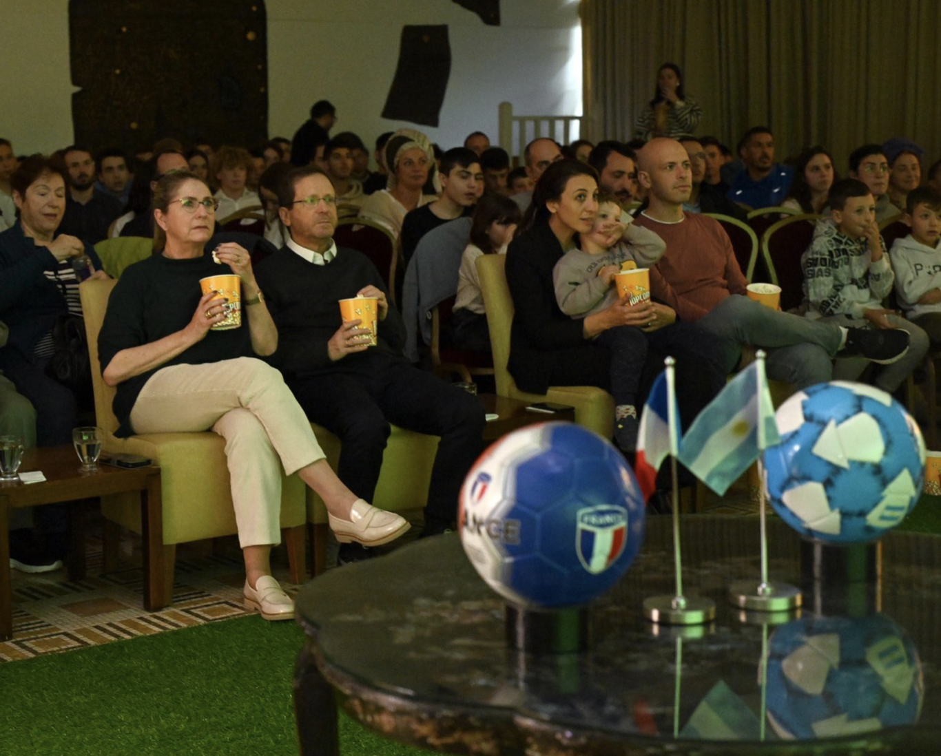 Argentina sul tetto del Mondiale, <br> l’entusiasmo dei fan israeliani