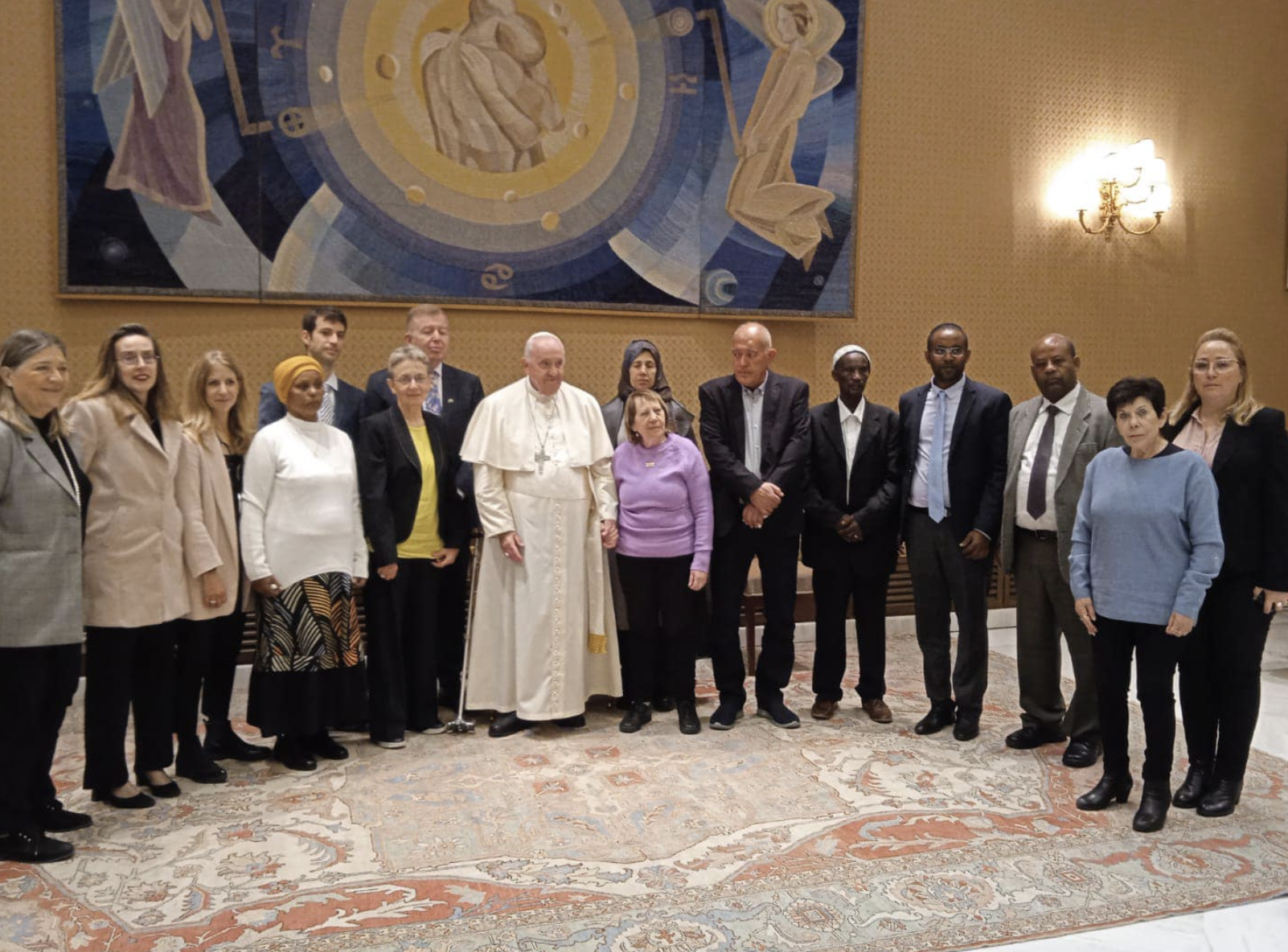 Israeliani ostaggio di Hamas, <br> le famiglie a Roma e in Vaticano
