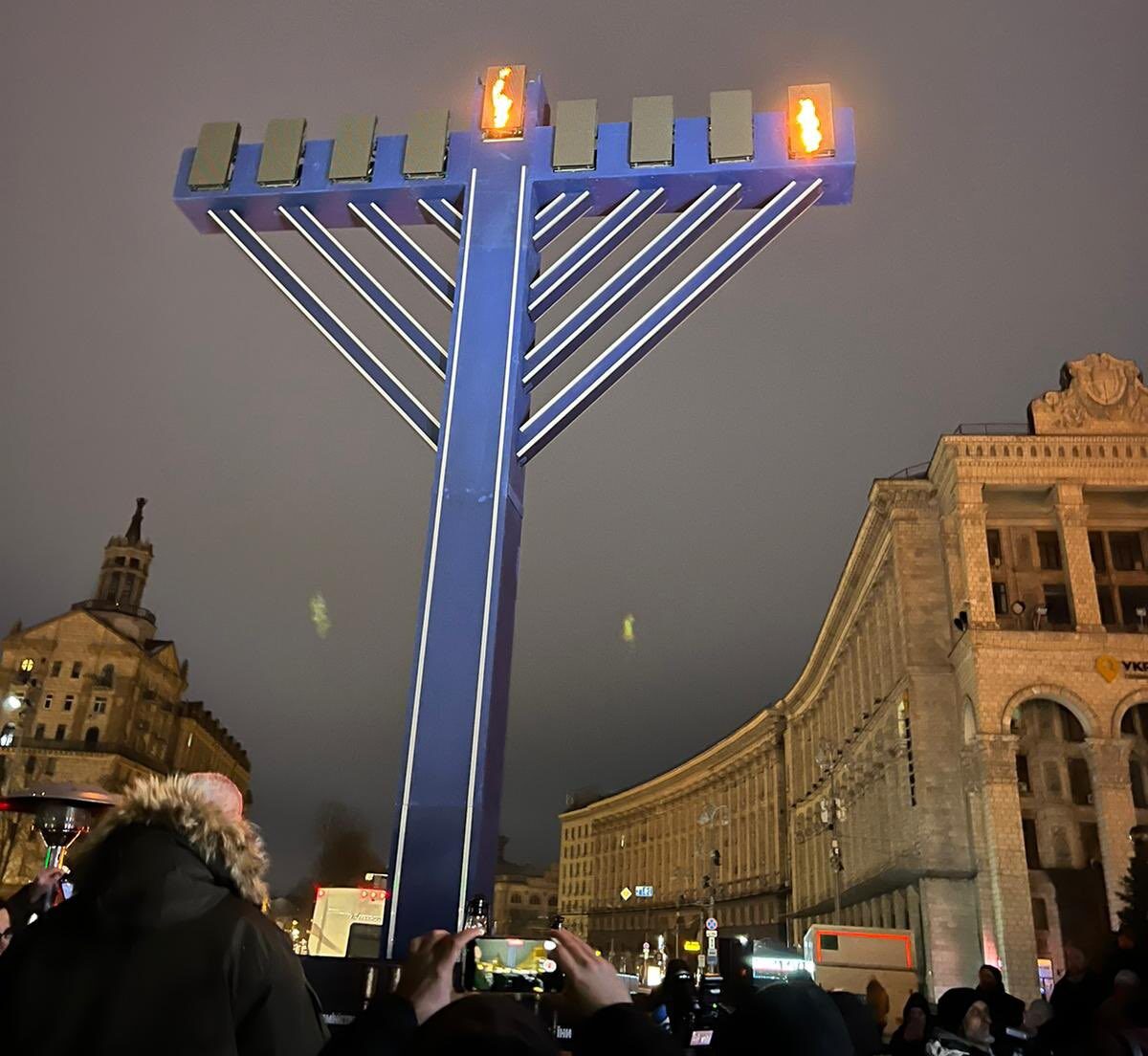 Chanukkah e il messaggio di Zelensky </br>“Anche questa volta <br> il buio sarà sconfitto”