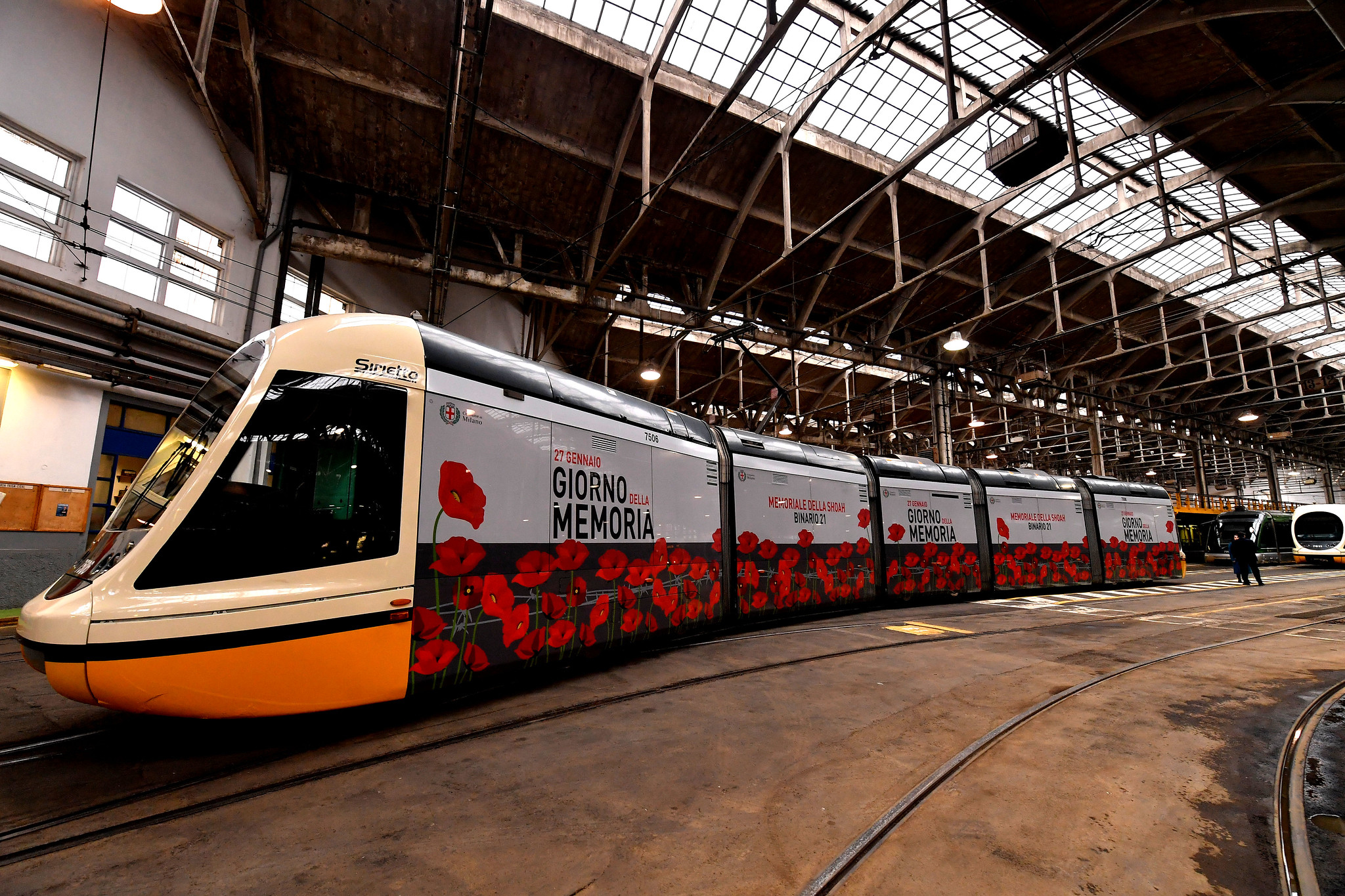 Segre: “Shoah, il pericolo è l’oblio”</br>A Milano un tram per la Memoria