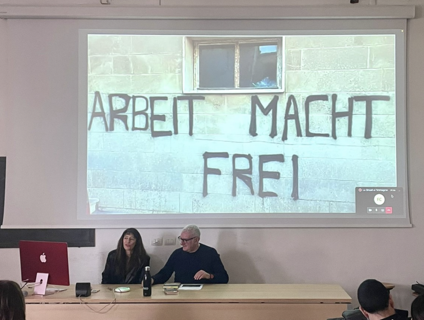 Il dibattito all’Accademia <br> “Shoah, arte e immagine: <br> il nostro debito aperto”