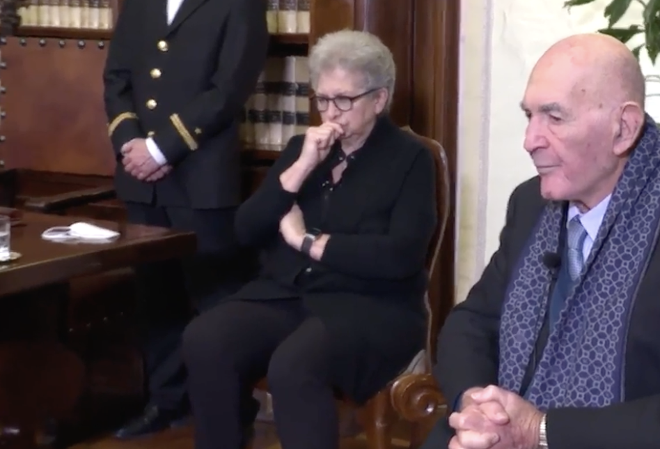 Modiano ospite di La Russa <br> “Anche voi sarete testimoni”
