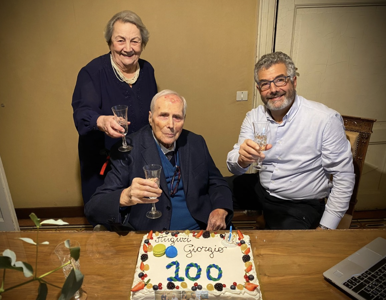 I 100 anni di Giorgio Ottolenghi <br> Un secolo di ideali e impegno