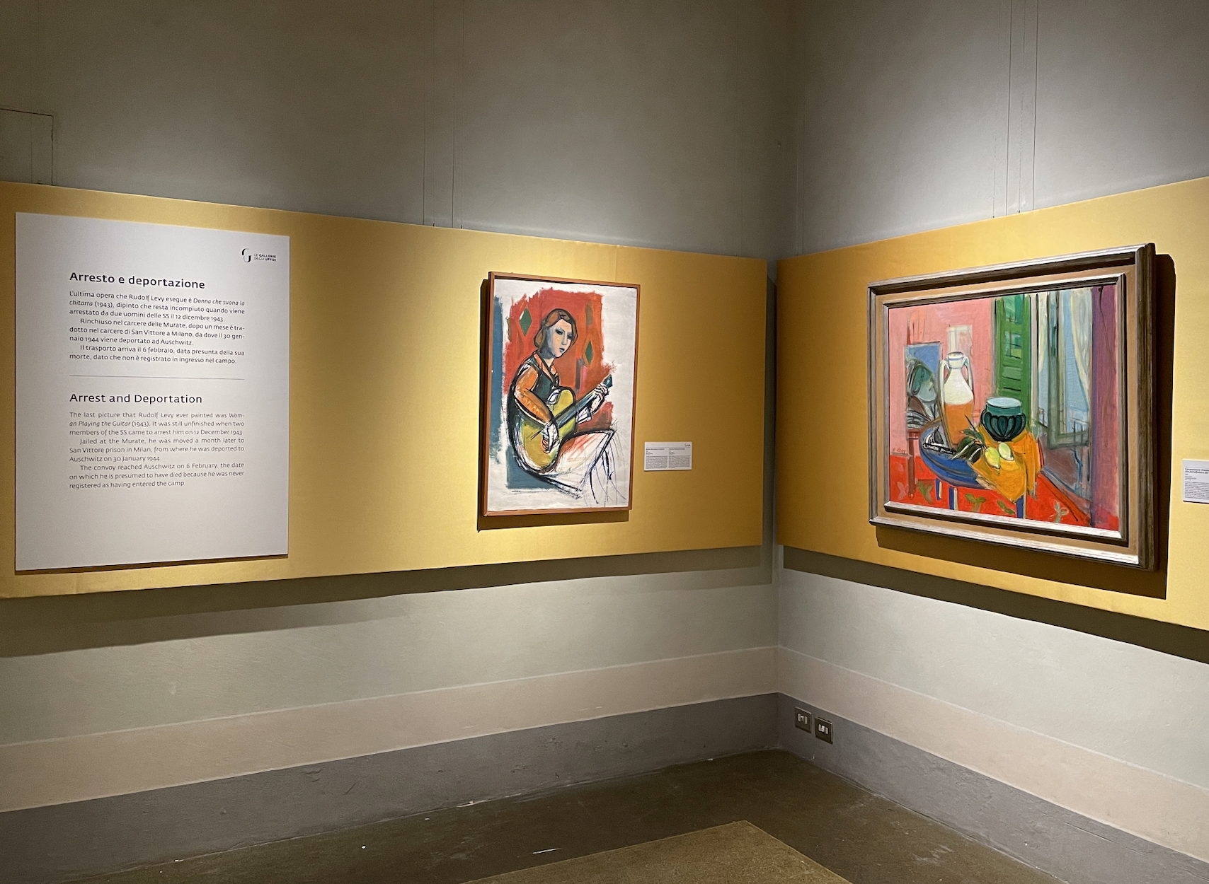 La mostra voluta dagli Uffizi <br> “Raccontare Rudolf Levy, <br> un dovere morale”