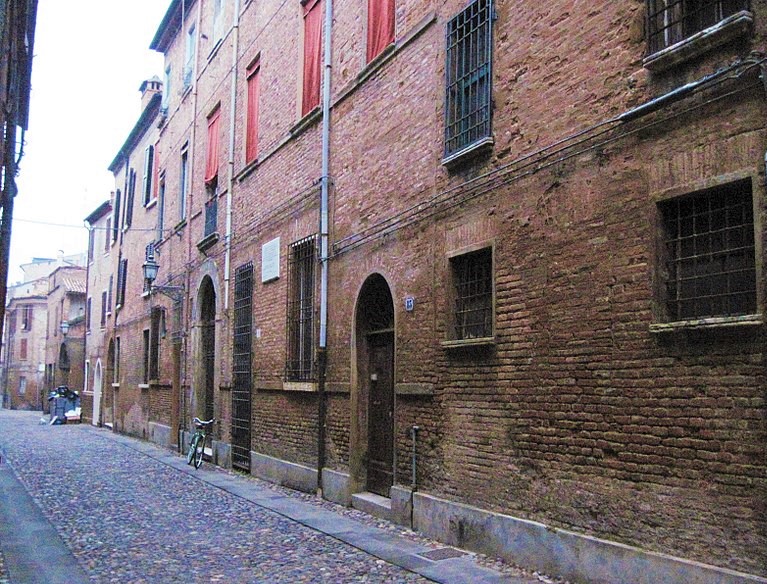 Das antike Ghetto von Ferrara, eine Vereinbarung zu seiner Aufwertung