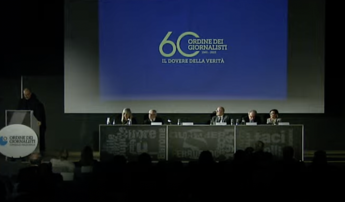 I 60 anni dell’Ordine dei giornalisti <br> “Informazione, veicolo di libertà”