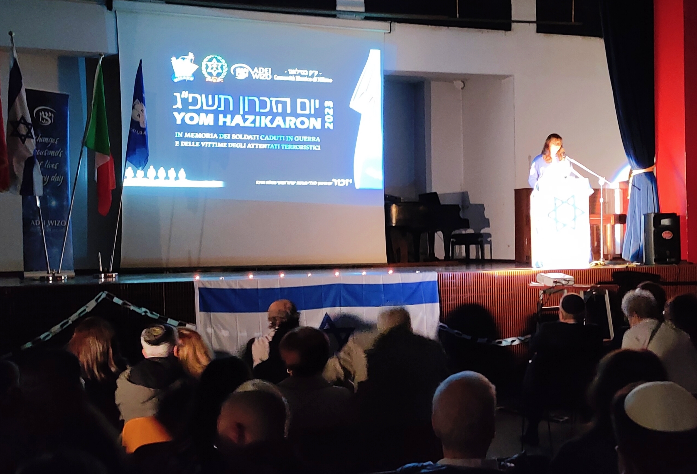 Milano, Yom HaZikaron 5783 </br>“La democrazia non è scontata”