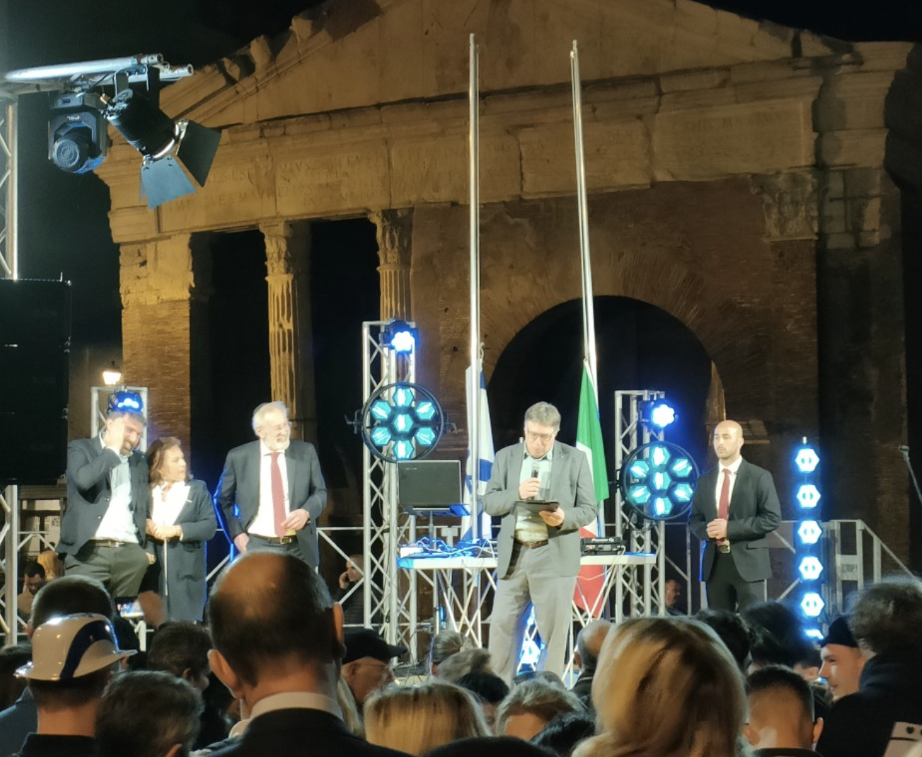 Yom HaAtzmaut a Roma <br> “Contraddizioni e dibattiti <br> una conferma della nostra vitalità”
