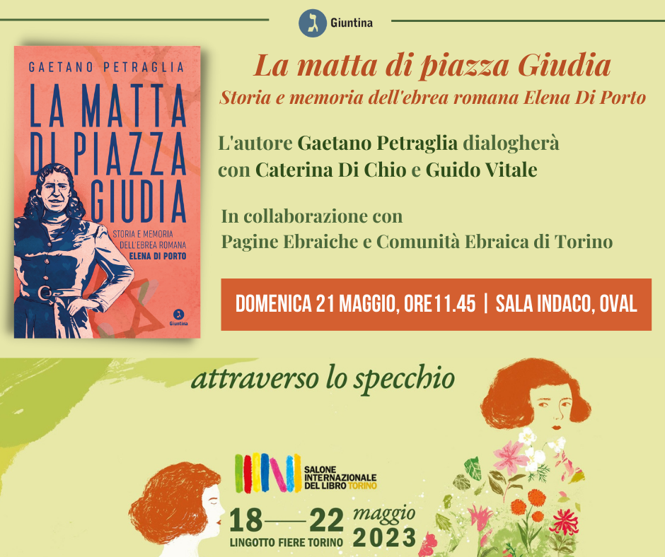Al Salone con Pagine Ebraiche <br> Elena Di Porto, simbolo antifascista