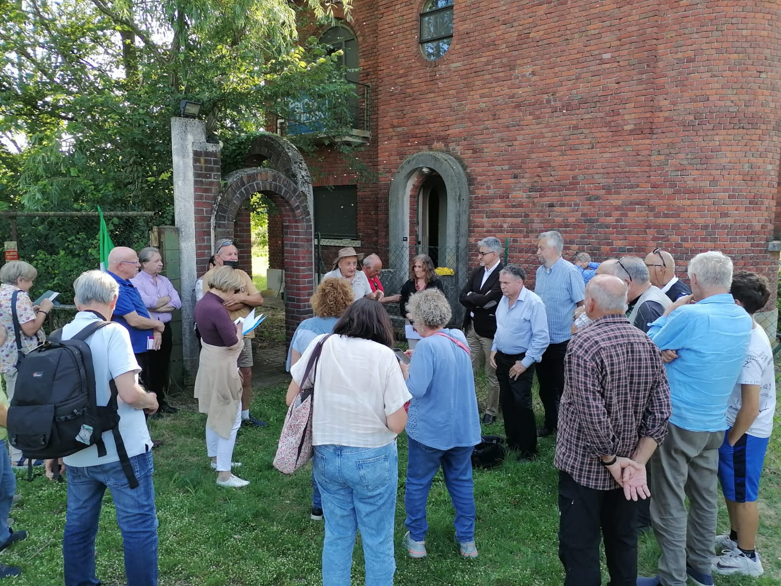 In visita al Campo A, <br> sulle tracce dell’Aliyah Bet