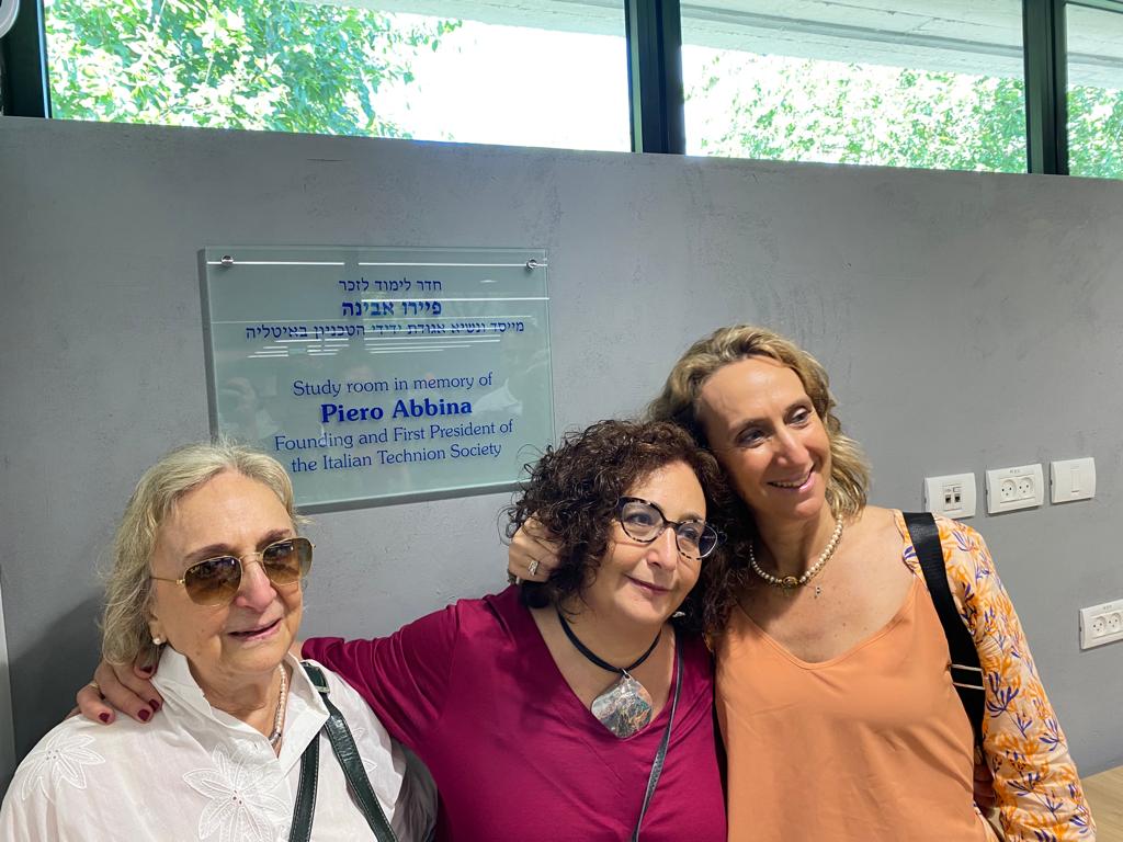Piero Abbina, figura esemplare <br> L’omaggio del Technion