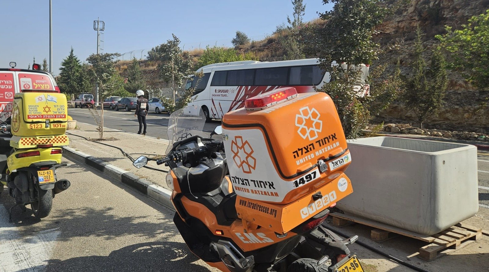 Sangue a Maccabim, ultimo atto <br>della violenza contro civili <br>e militari israeliani