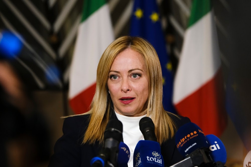 Italian PM Giorgia Meloni visits Great Synagogue