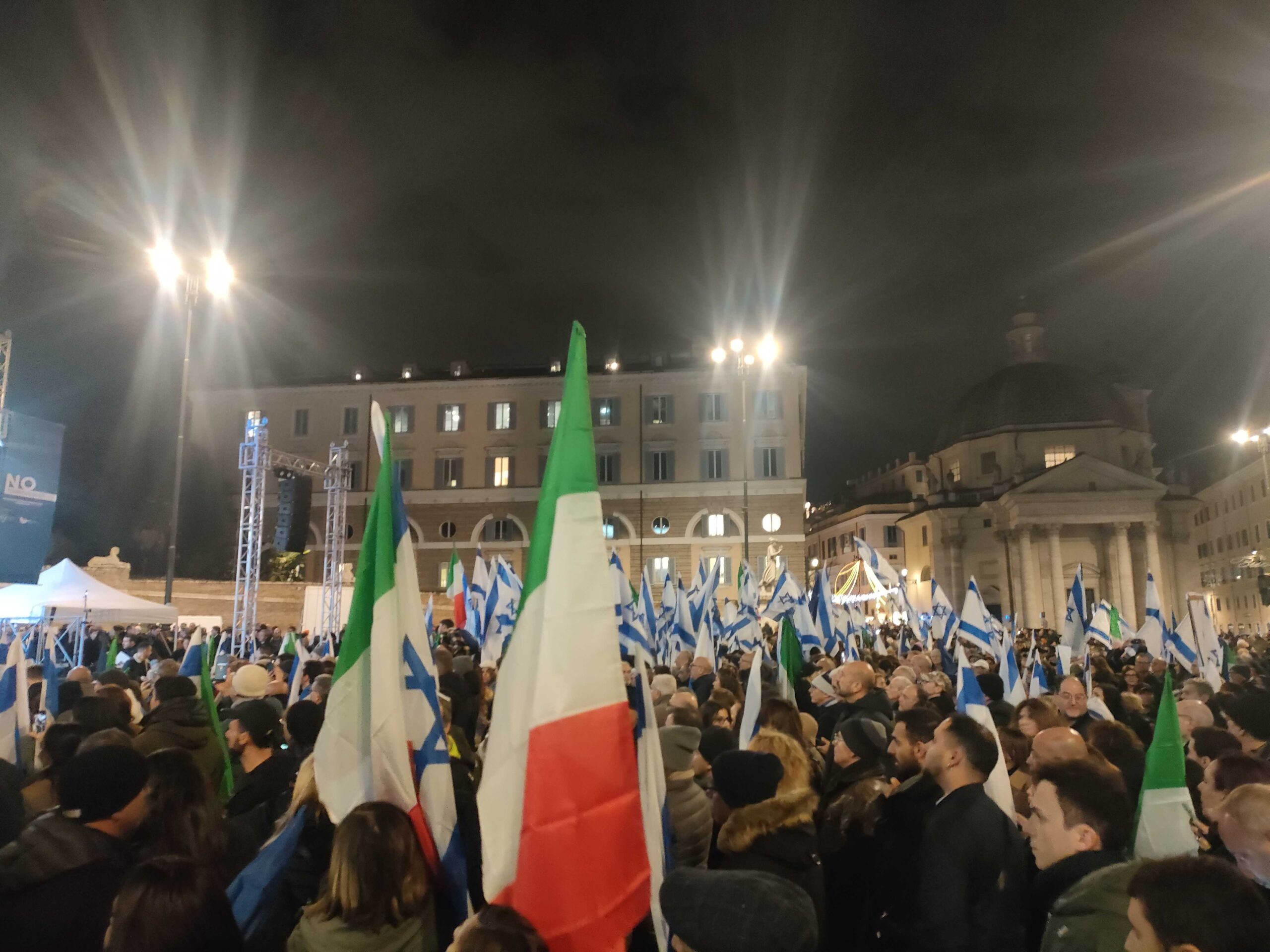 Rome, out in the streets against antisemitism