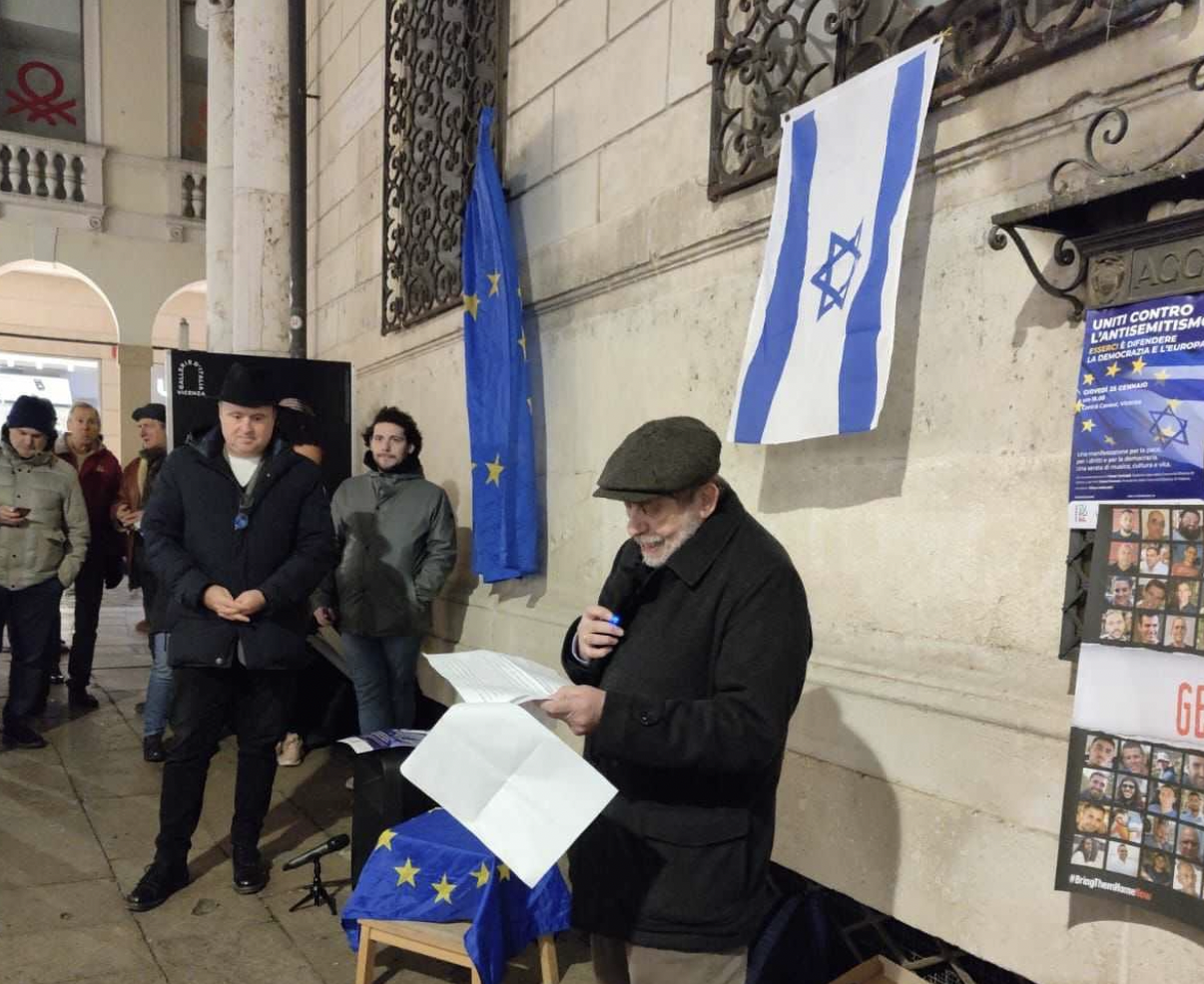 VICENZA – In strada dalla parte di Israele