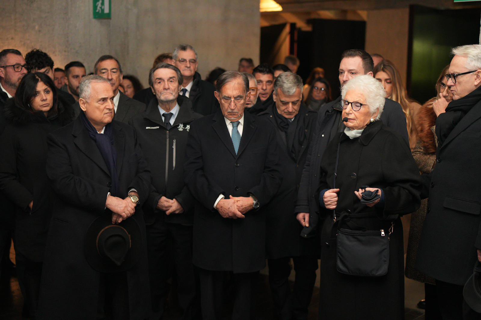 MILANO – Segre e La Russa al Memoriale della Shoah