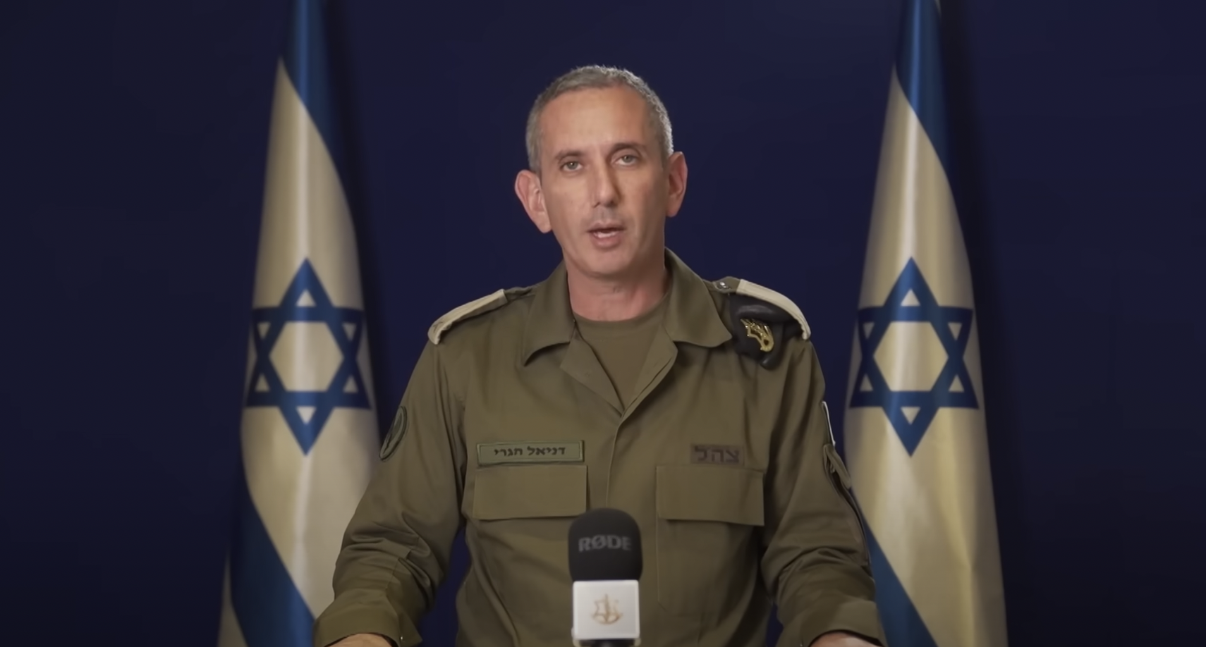 ISRAELE – Il portavoce delle Idf, Hagari, lascia a sorpresa