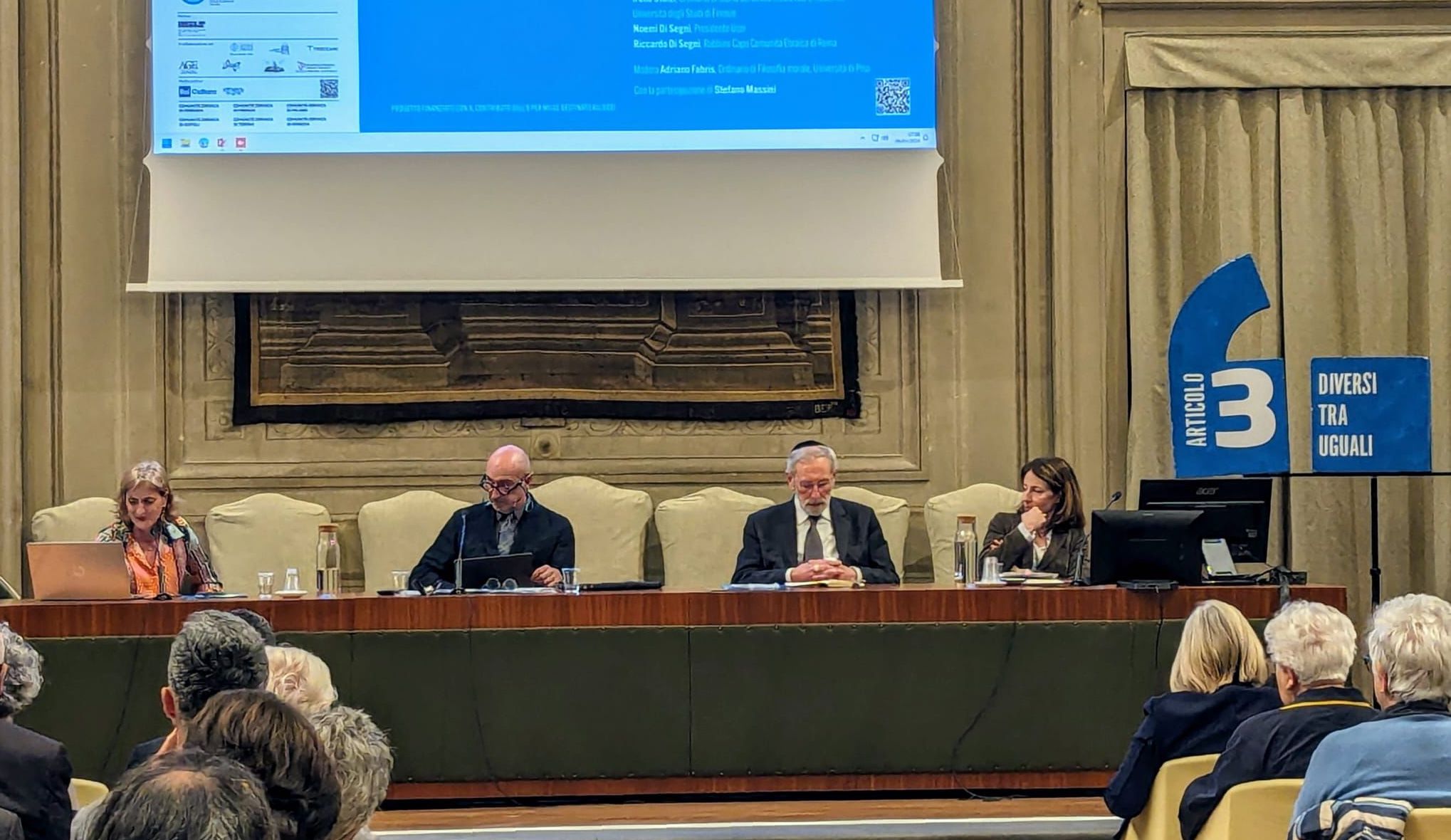 ART. 3 – A Firenze l’attenzione sul dialogo, <br> l’opposto del boicottaggio