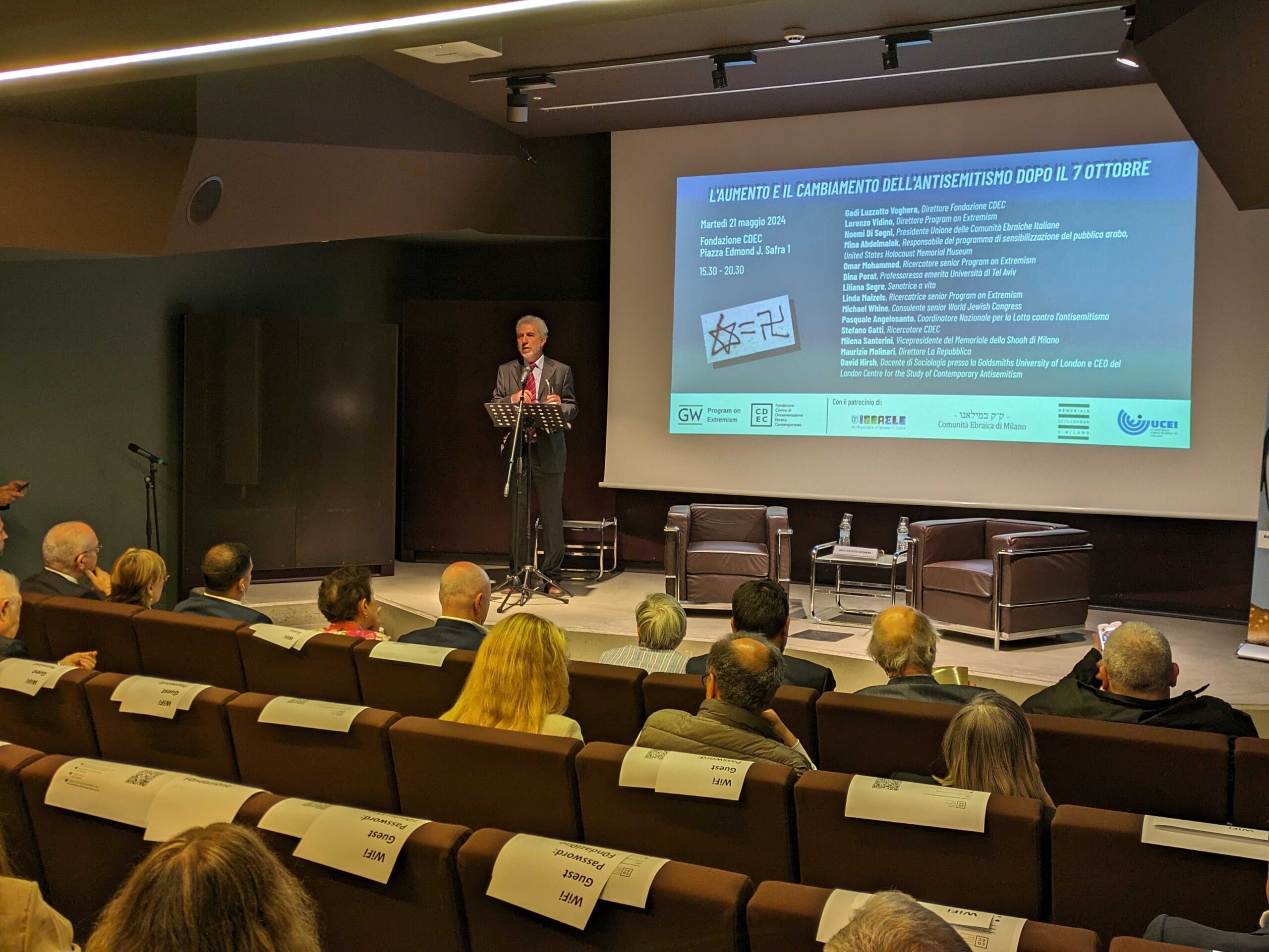 MILANO – Panel internazionale alla IX conferenza sull’antisemitismo