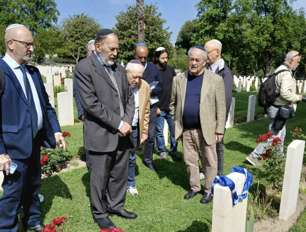 NAPOLI – Il ricordo del soldato Maimon per Yom HaZikaron