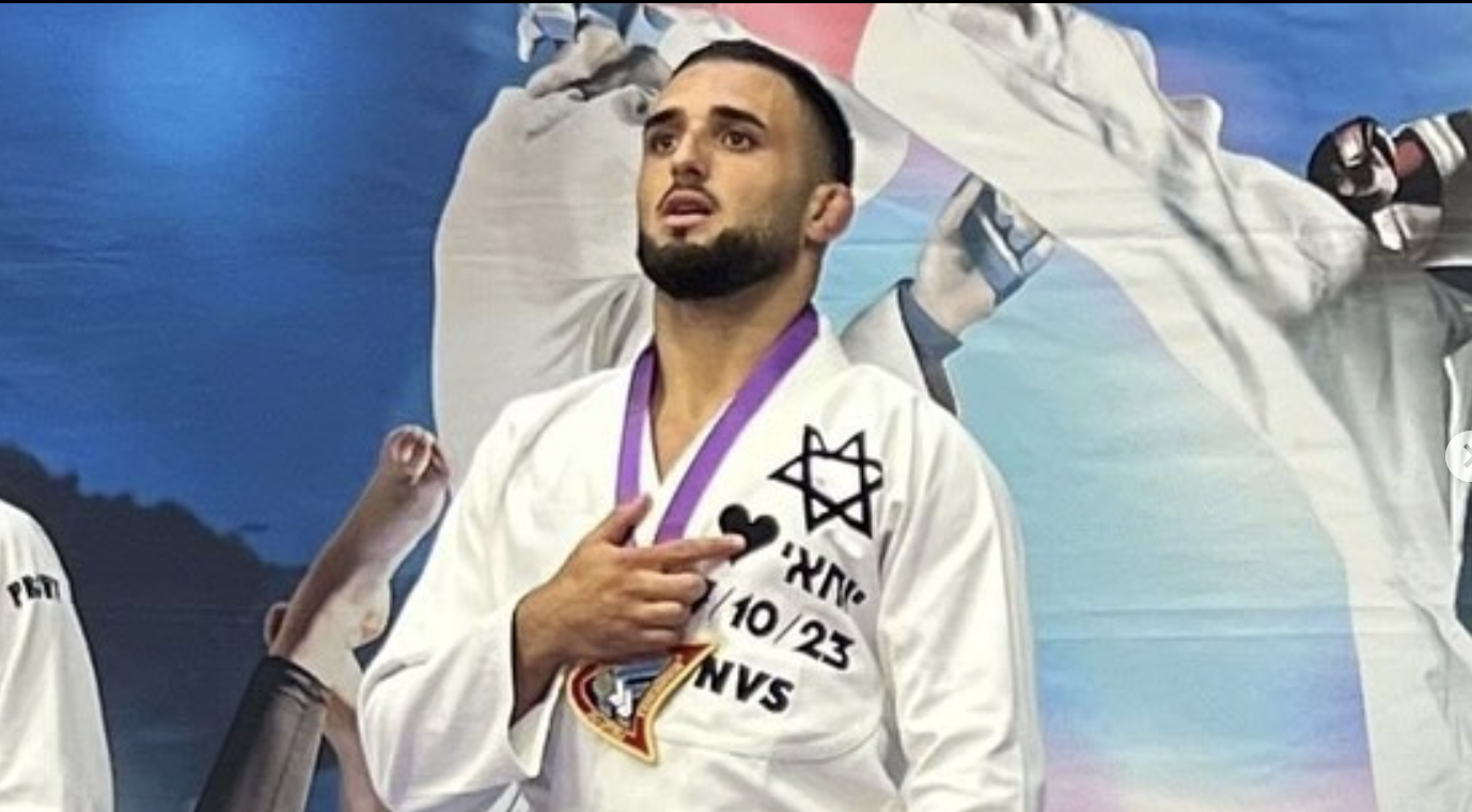 SPORT – Shikri medaglia d’oro di ju jitsu con il cuore a Re’im