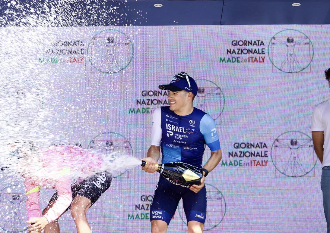 CICLISMO – Storico podio per la squadra israeliana al Giro d’Italia giovani