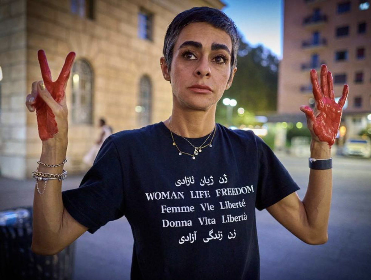 IRAN – In piazza a Milano con Tabrizi per chiedere democrazia