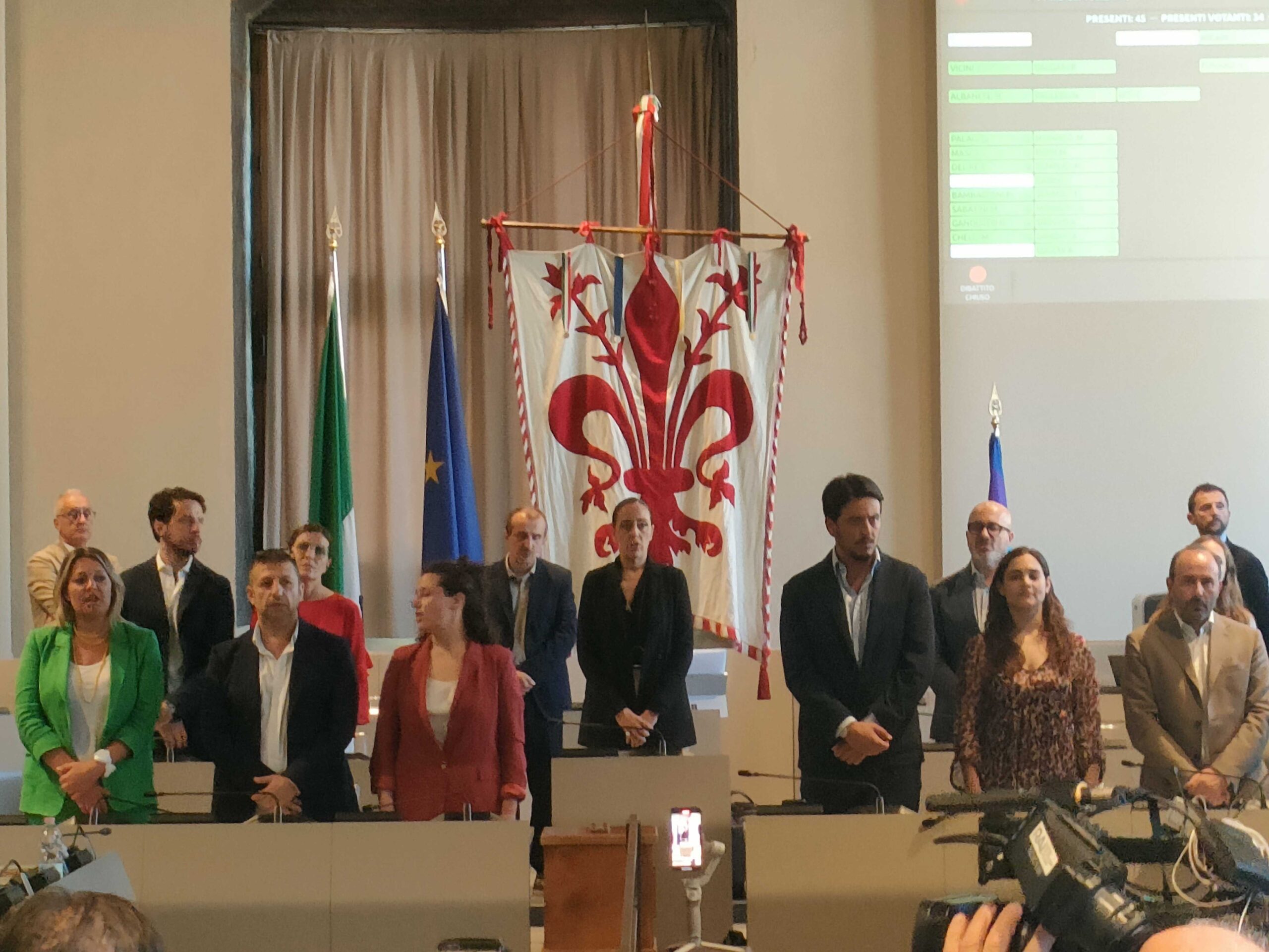 FIRENZE – Insediato il Consiglio comunale del nuovo corso Funaro