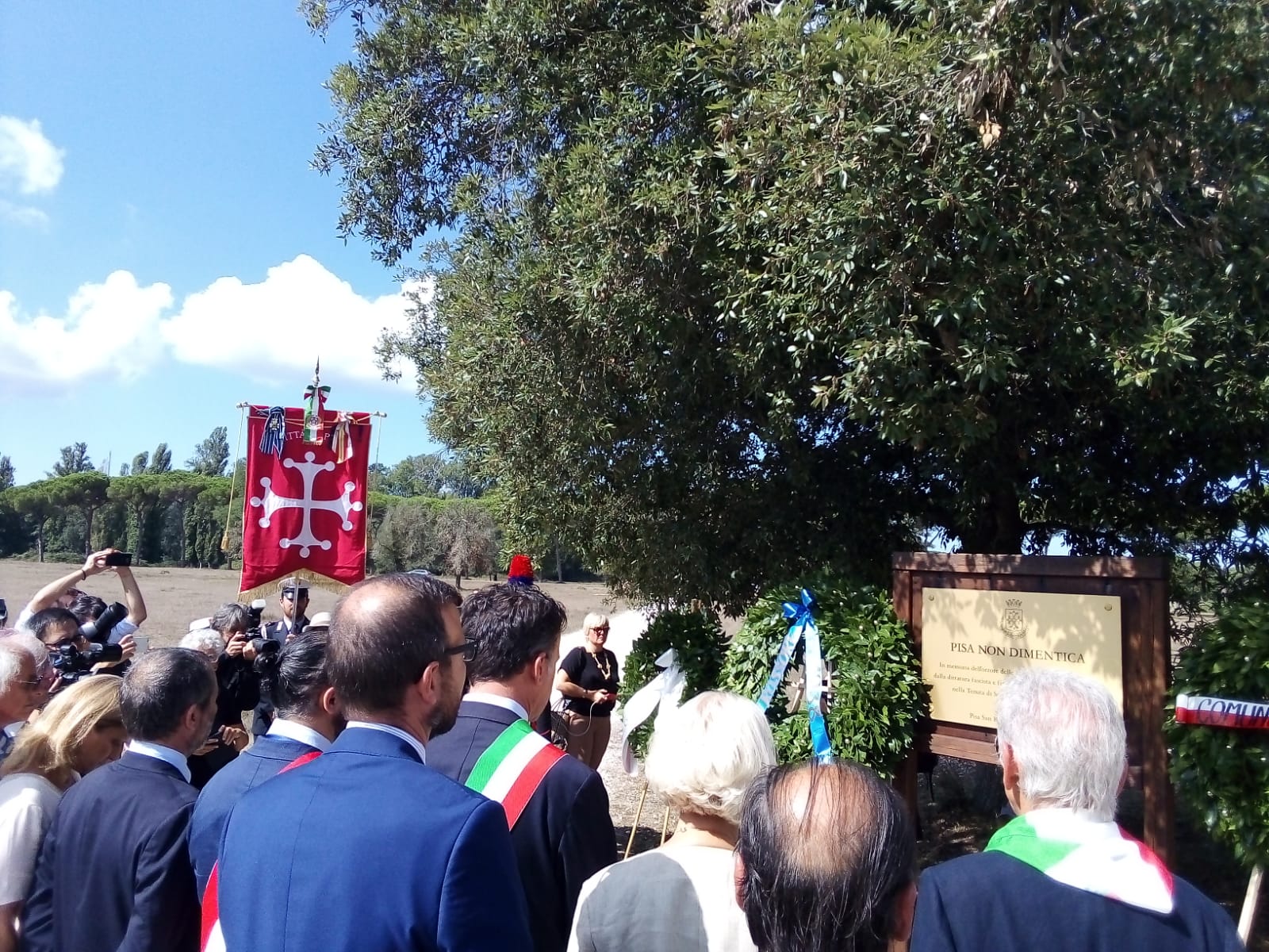 PISA – Racial laws, remembering their signature at San Rossore estate