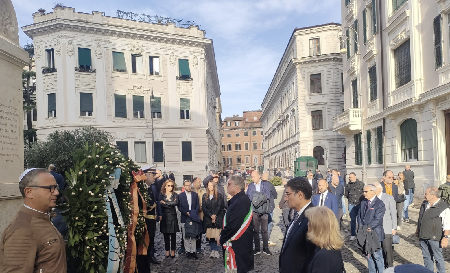 ROMA – Il ricordo del 9 ottobre <br> Fadlun: Filo rosso con il presente