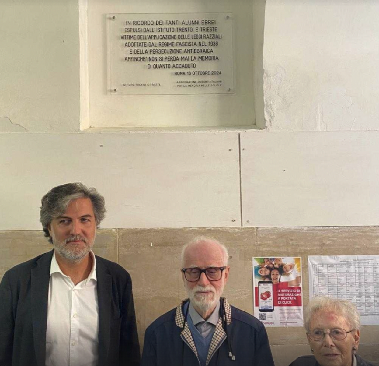 ROMA – Studenti espulsi nel 1938, una targa per la Memoria