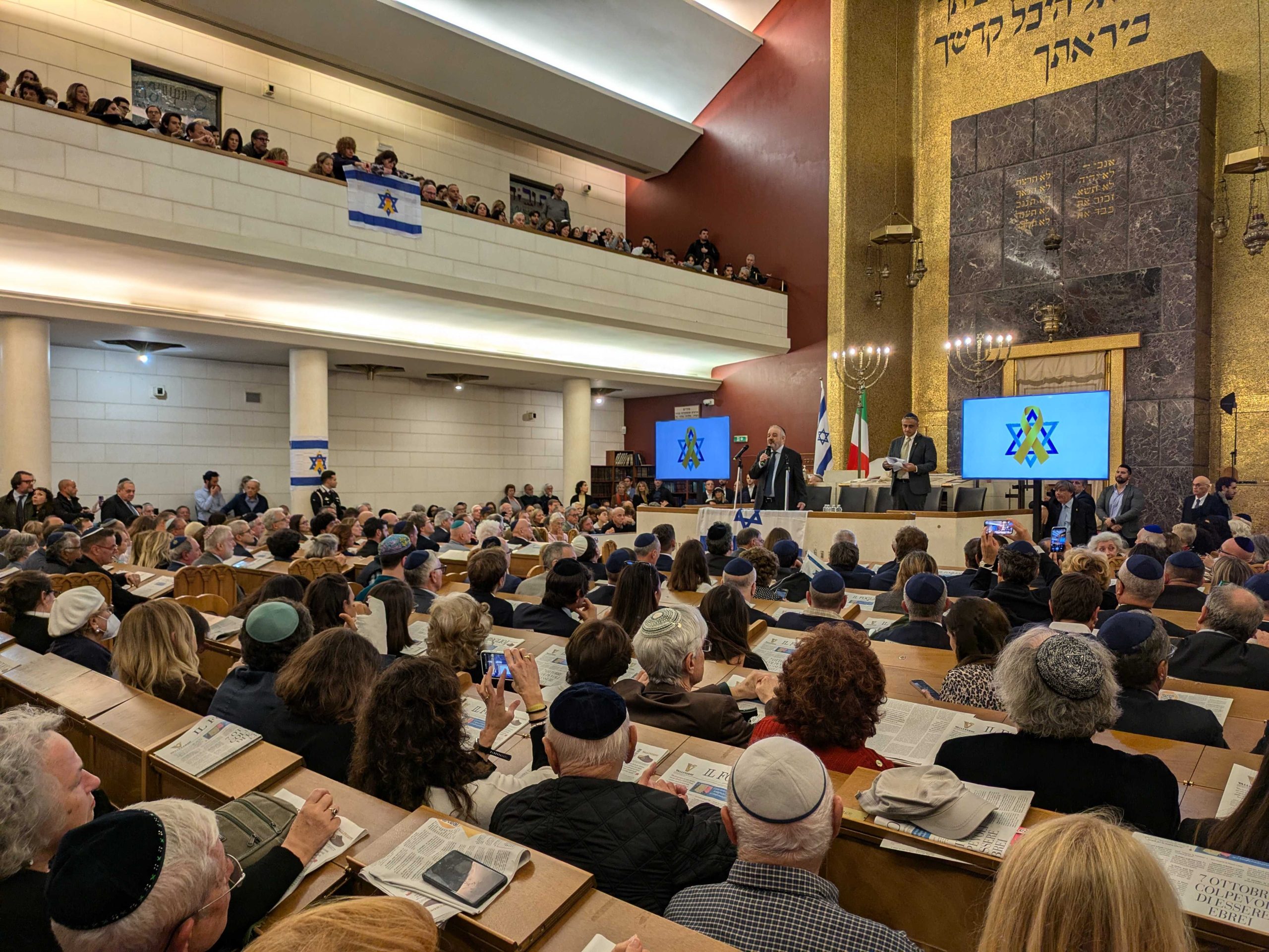 7 OTTOBRE – L’abbraccio di Milano alla Comunità ebraica Rav Arbib: Non arrendiamoci all’odio