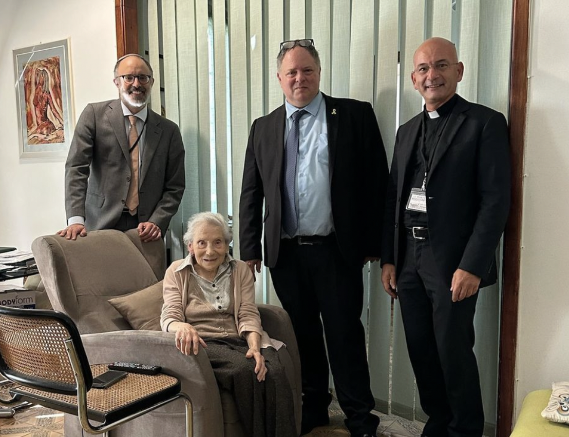 PITIGLIANO – L’ambasciatore di Israele a casa di Elena Servi
