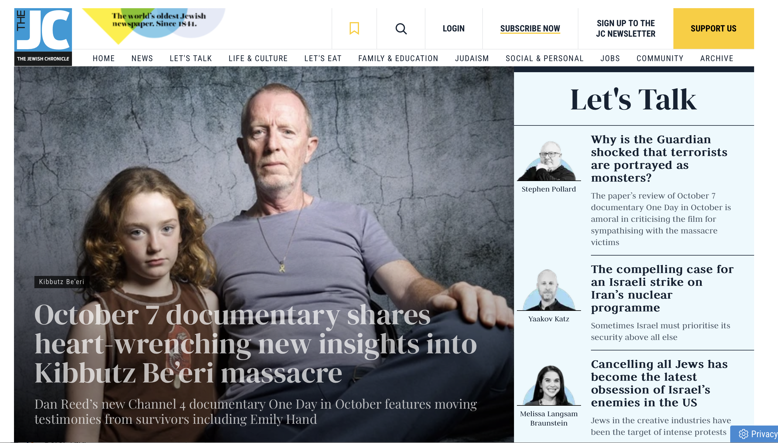 UK – Il Jewish Chronicle nella bufera dei falsi scoop
