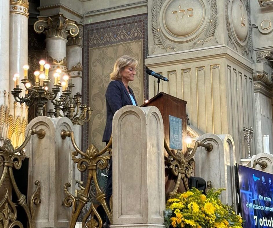 7 OTTOBRE – L’intervento di Noemi Di Segni