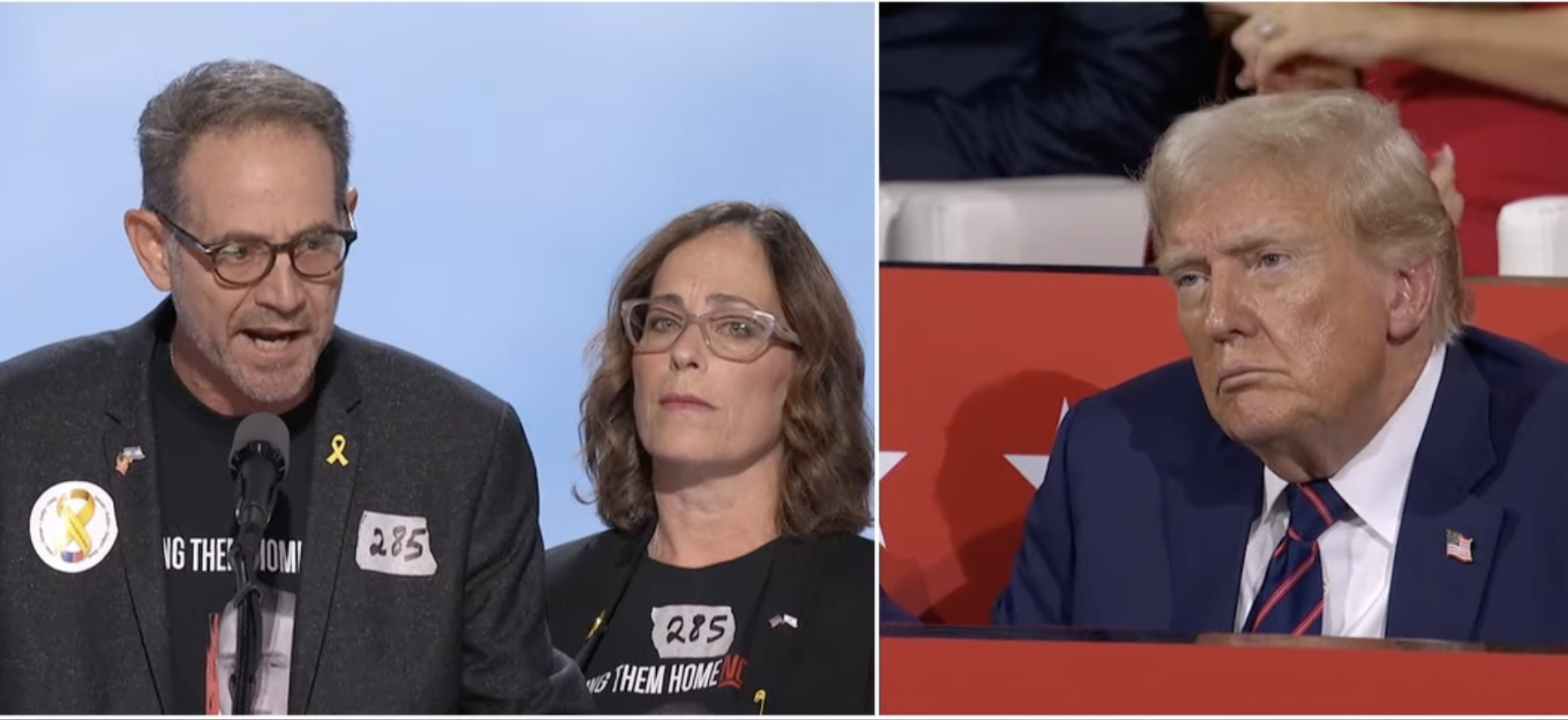 7 OTTOBRE – Da Biden a Trump, le famiglie degli ostaggi chiedono aiuto