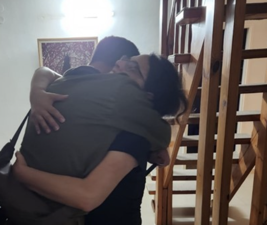 ART – From Gaza to Rome, the story of a hug