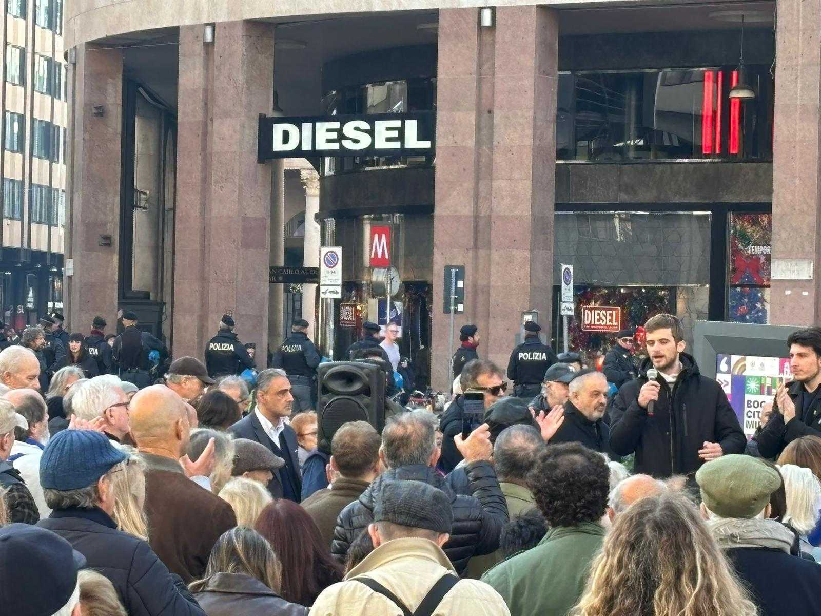 ROMA E MILANO – In piazza contro l’antisemitismo