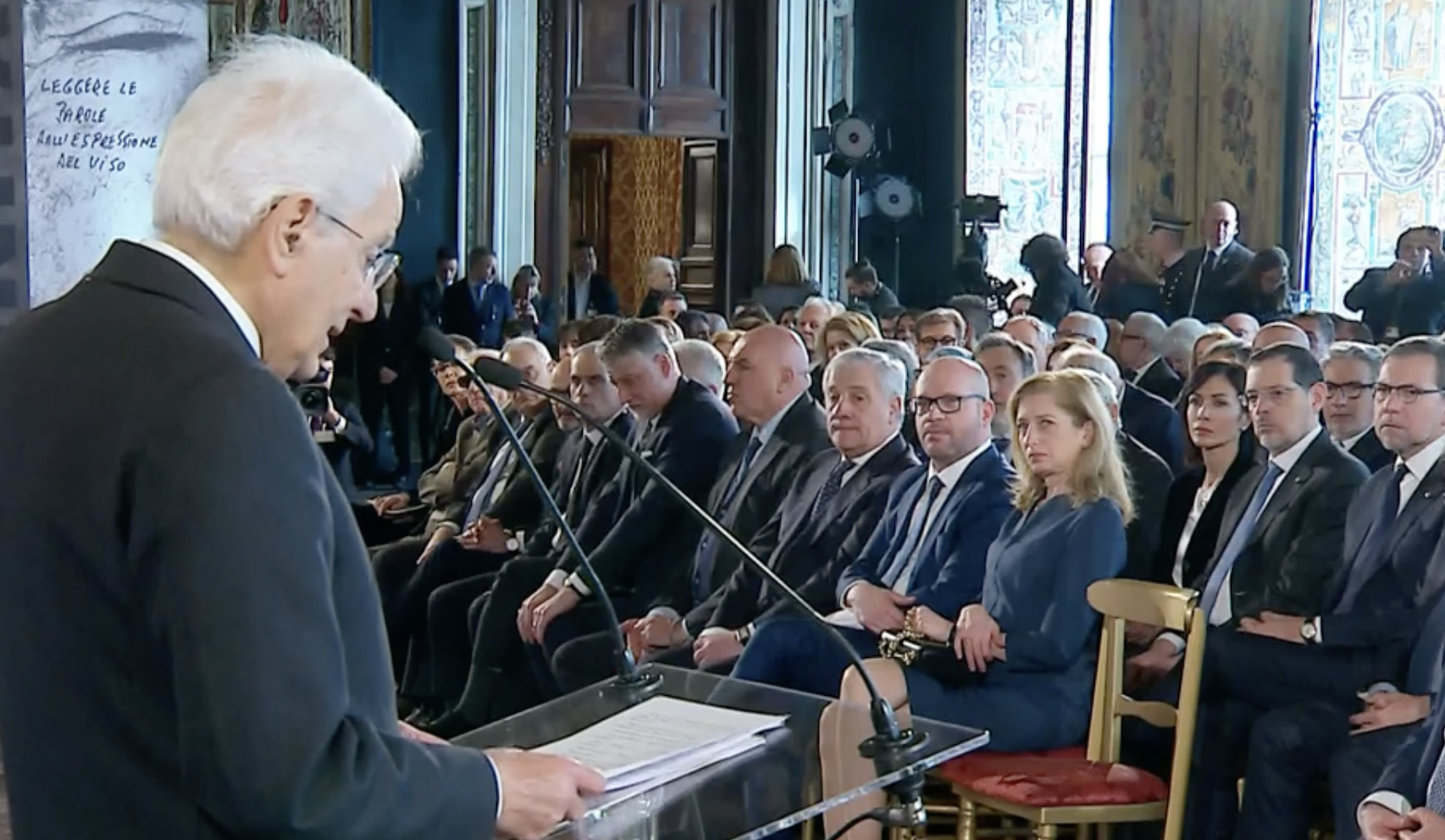REMEMBRANCE – Italian president Mattarella hosts ceremony with survivors