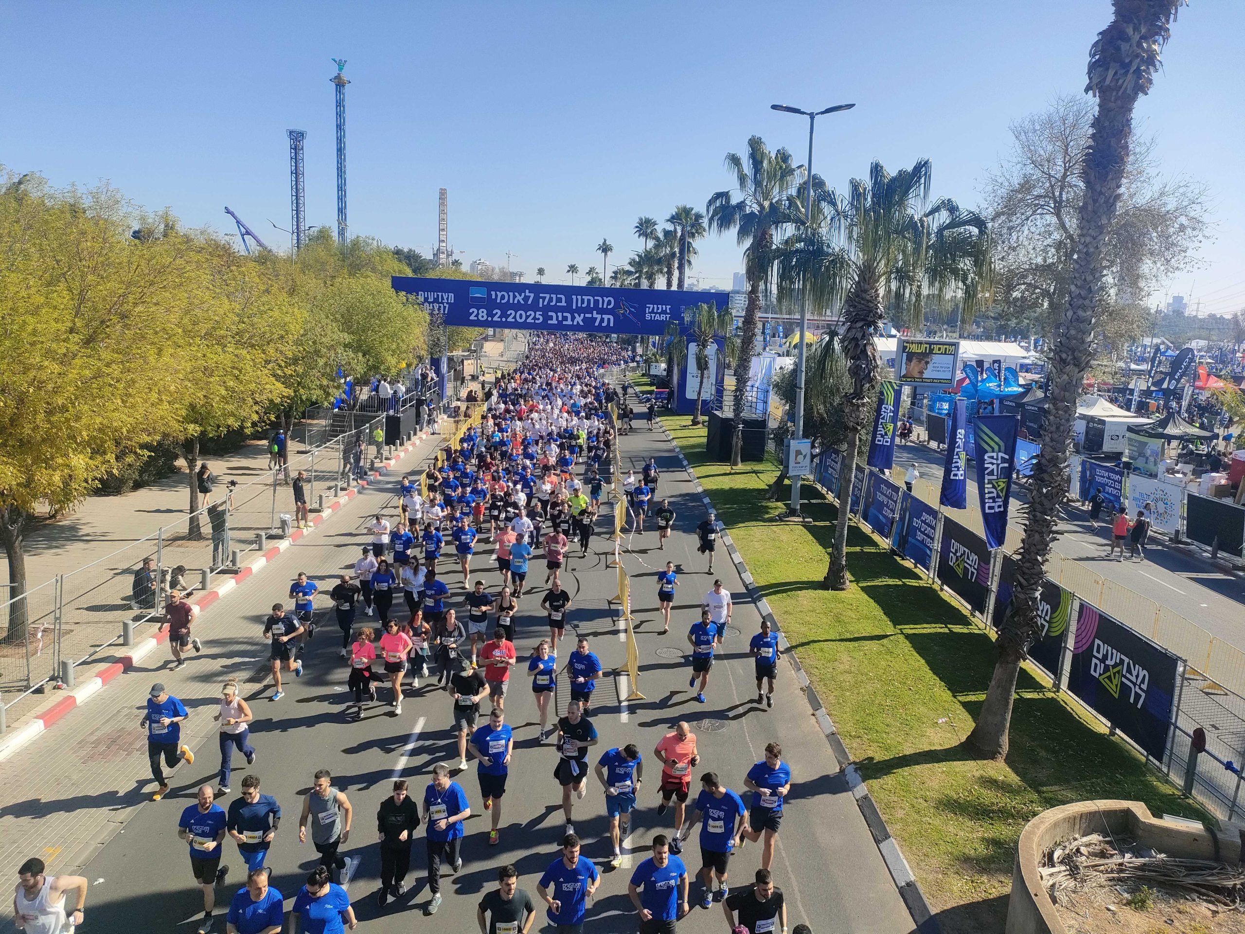 SPORT – Al via la maratona di Tel Aviv, la prima dal 7 Ottobre
